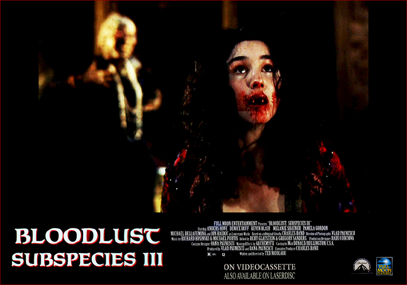 Bloodlust: Subspecies III