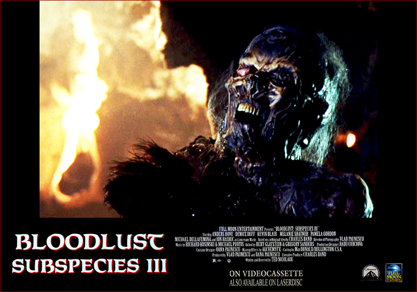 Bloodlust: Subspecies III