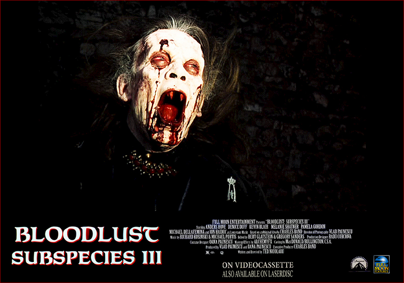 Bloodlust: Subspecies III