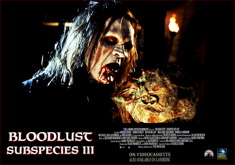 Bloodlust: Subspecies III