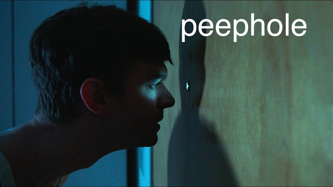 Peephole horror short