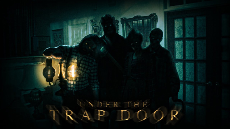 under the trap door